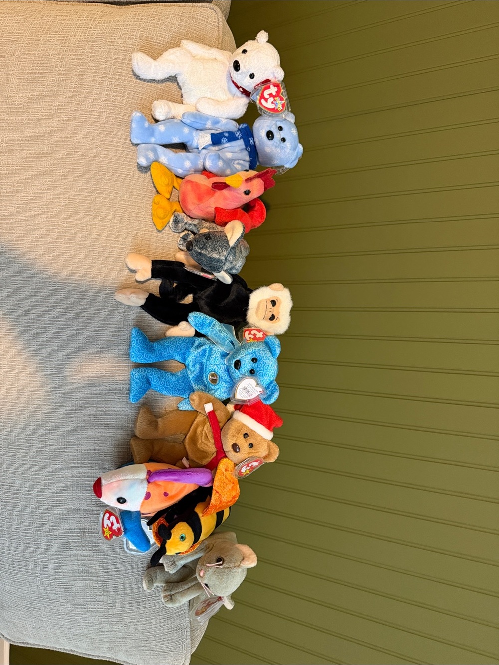 TY Beanie Babies Lot of 10 MINT Tags Protectors